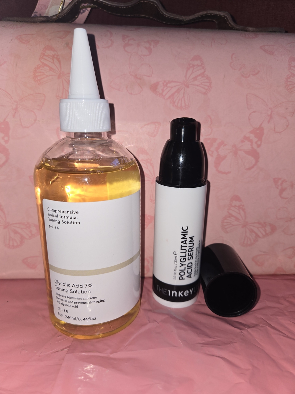 Polyglutamic Acid Serum + Glycolic Acid 7% Toning Solution